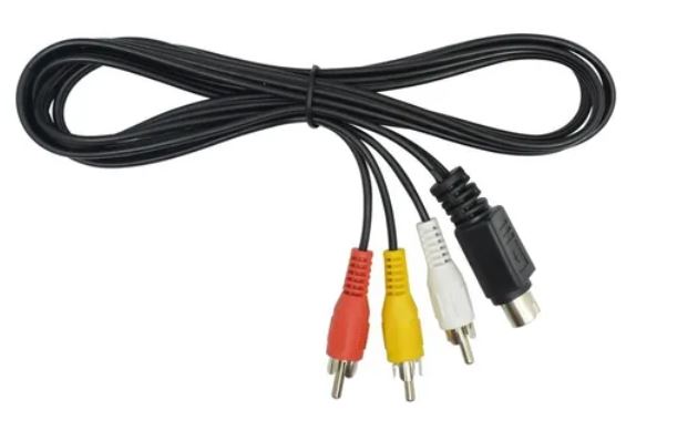 [A-DTV] CABLE DIRECTV AUDIO Y VIDEO 3 RCA A MINI DIN 10 Pines 