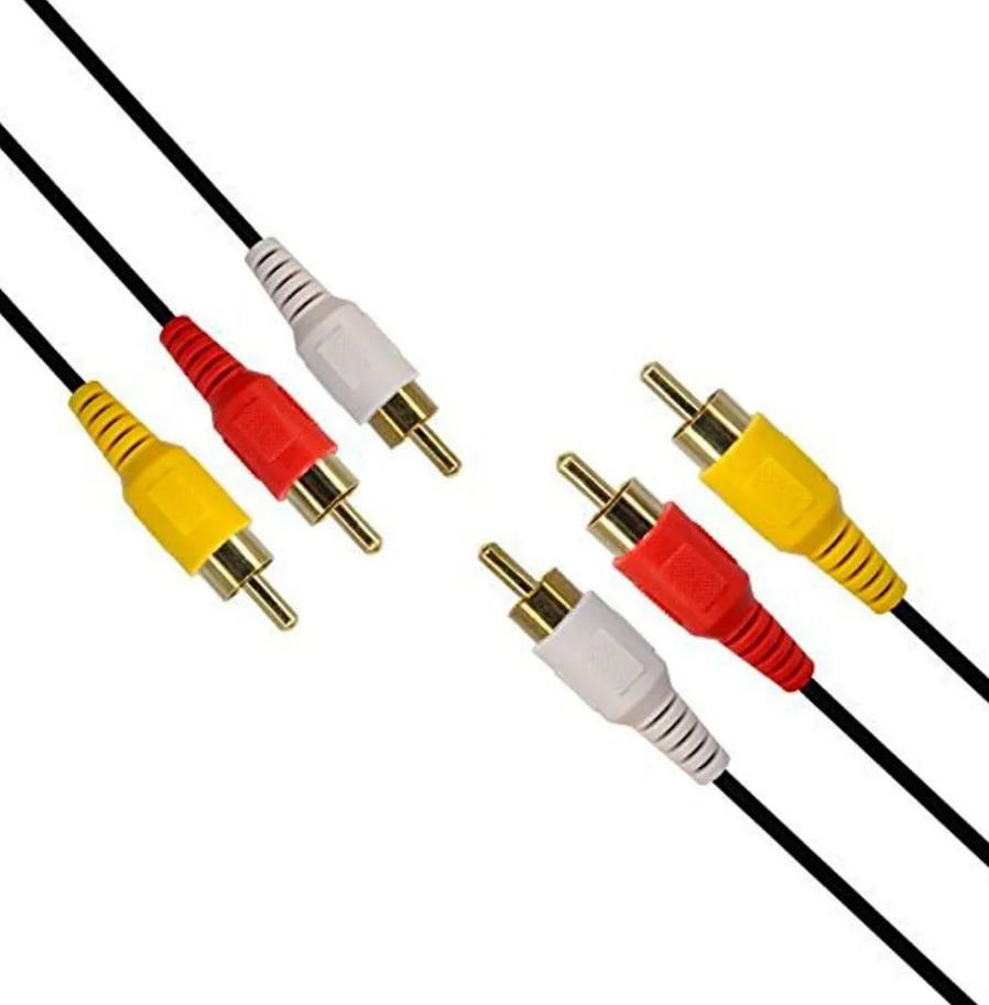 [A-3RCA] AUXILIAR 3RCA A 3RCA TV DVD