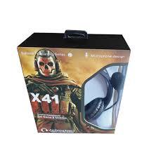 [6921168803484] AURICULAR GAMER PC PS4 X41