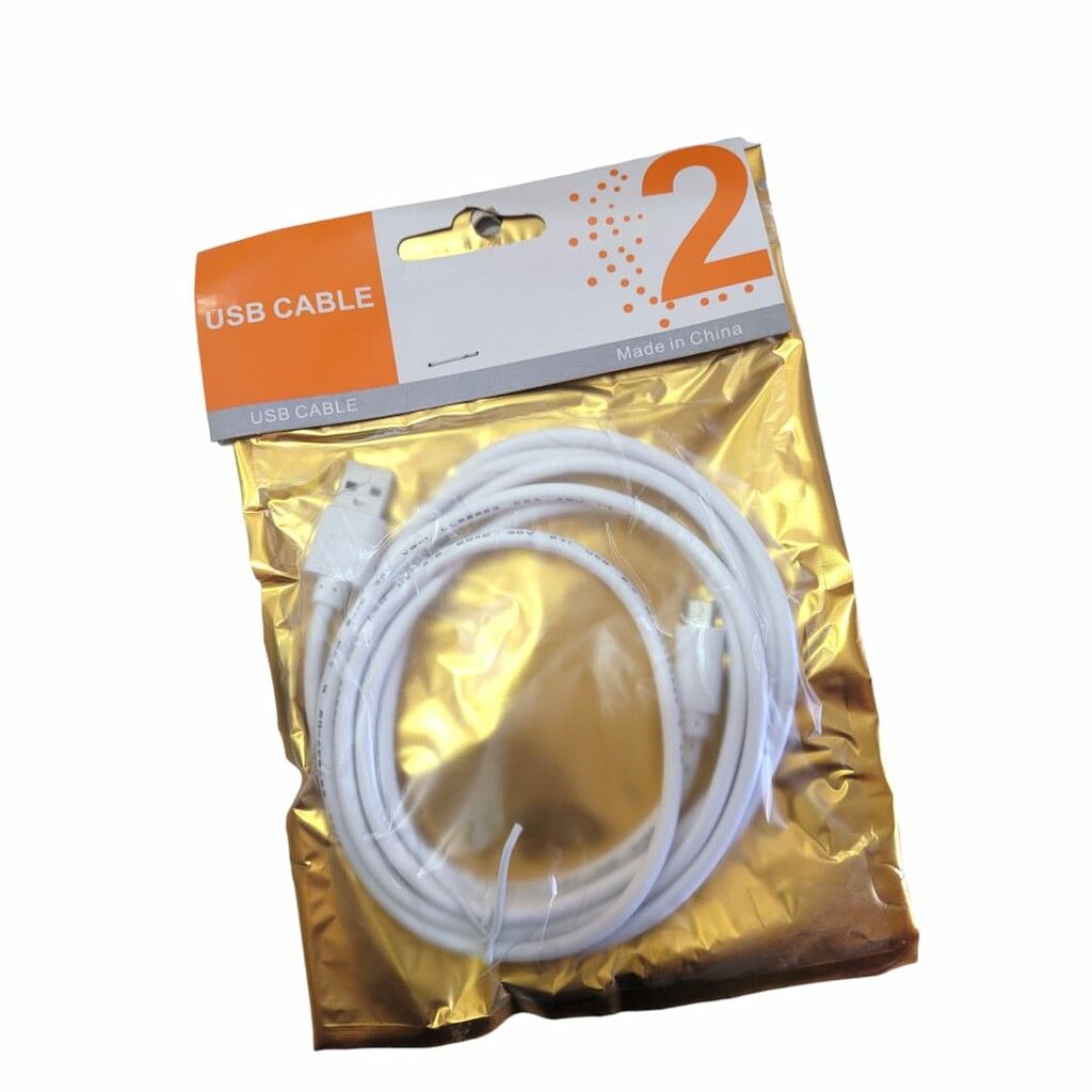 [6201907438000] CABLE USB  2M V8