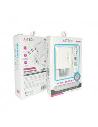 [7898820231833] CARGADOR CABEZAL AITECH  45W USB  20W+QC3.0 ULTRATURBO TC