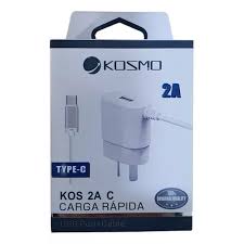 [a47150000003700a] CARGADOR KOSMO 2A CON CABLE V8+ 1 PUERTO USB 