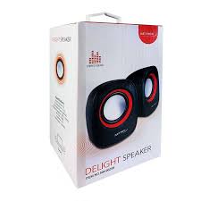 PARLANTE NETMAK Delight NM-9025R -6W RMS- Alimentación USB  -Rojo
