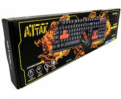 TECLADO + MOUSE INALAMBRICO NETMAK NM-ATTAK