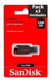 [619659125905] PENDRIVE SANDISK 128GB