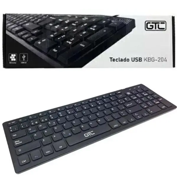 TECLADO USB  GTC KBG-207