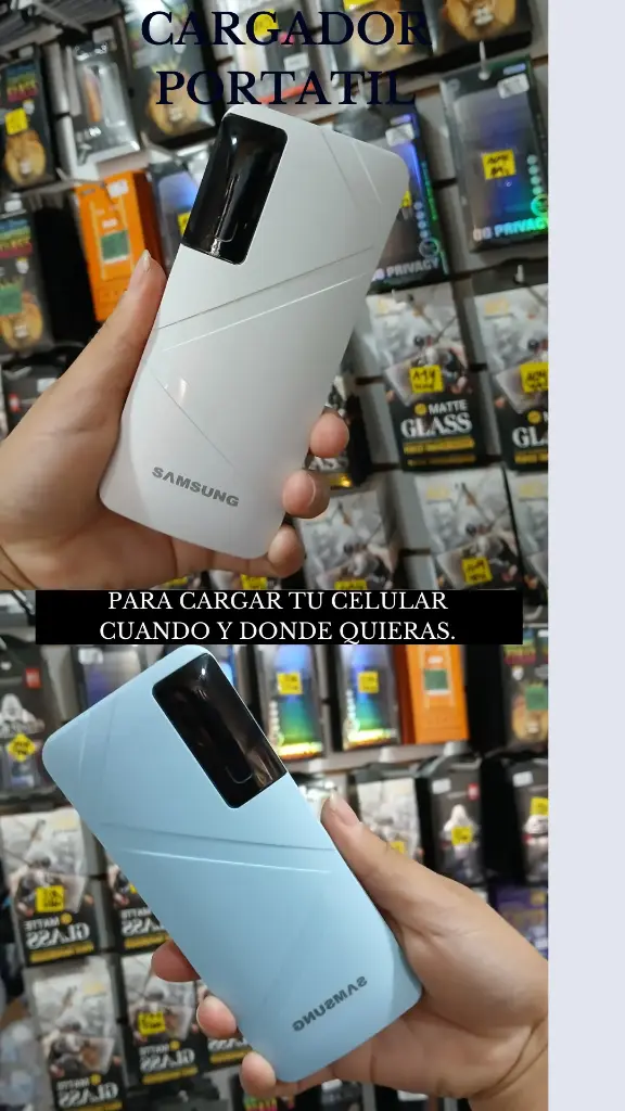 POWER BANK SAMSUNG  20000Mah 1 USB  1 V8