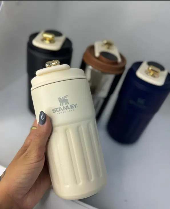 VASO STANLEY 350ML CON TEMPERATURA CAJA NEGRA