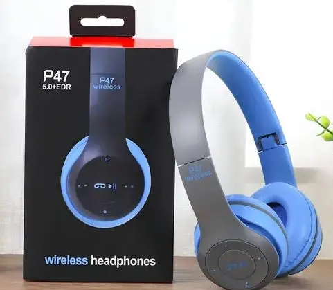 AURICULAR INALAMBRICO P47 AZUL