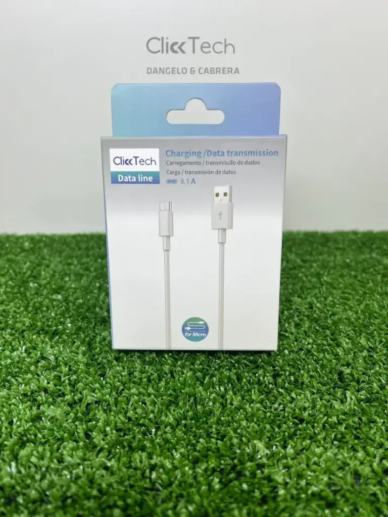 CABLE USB CLICK TECH  V8 3.1A