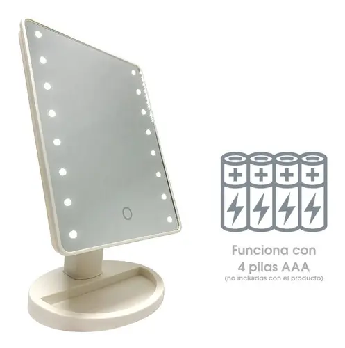 ESPEJO CON LUZ LED