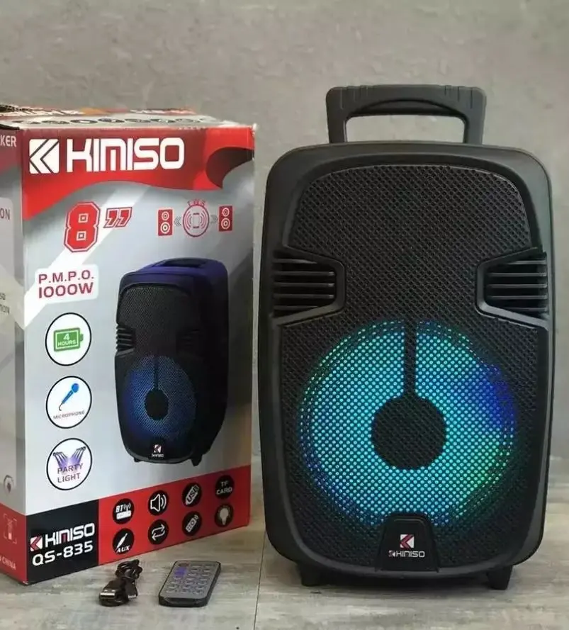 PARLANTE BLUETOOTH 8" KIMISO QS.850