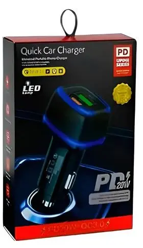 CARGADOR DE AUTO SIN CABLE WGS-G20