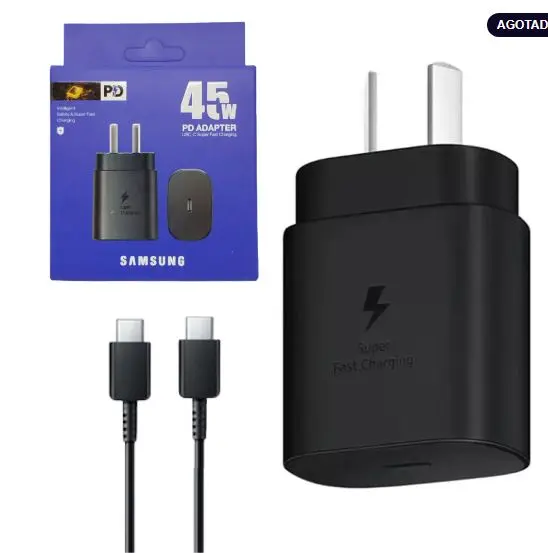 CARGADOR SAMSUNG 45W CON ENTRADA TYPE-C