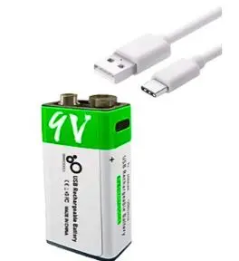 PILA RECARGABLE 9V