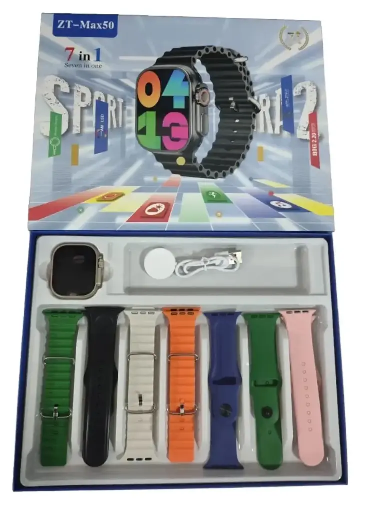RELOJ INTELIGENTE ZT-MAX50 7 BAND